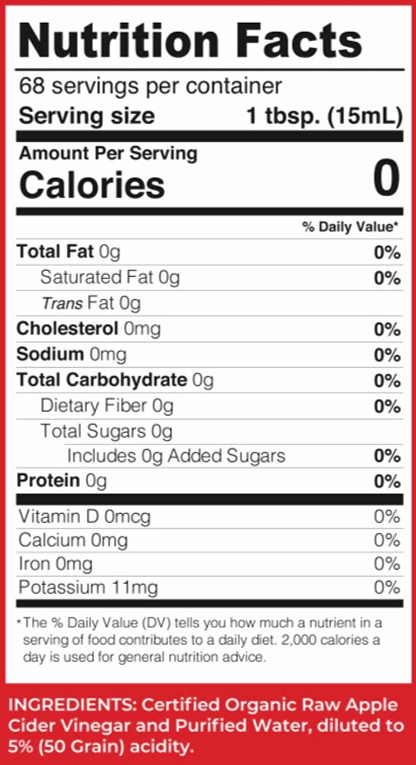 Lucy's Family Owned - Organic Apple Cider Vinegar