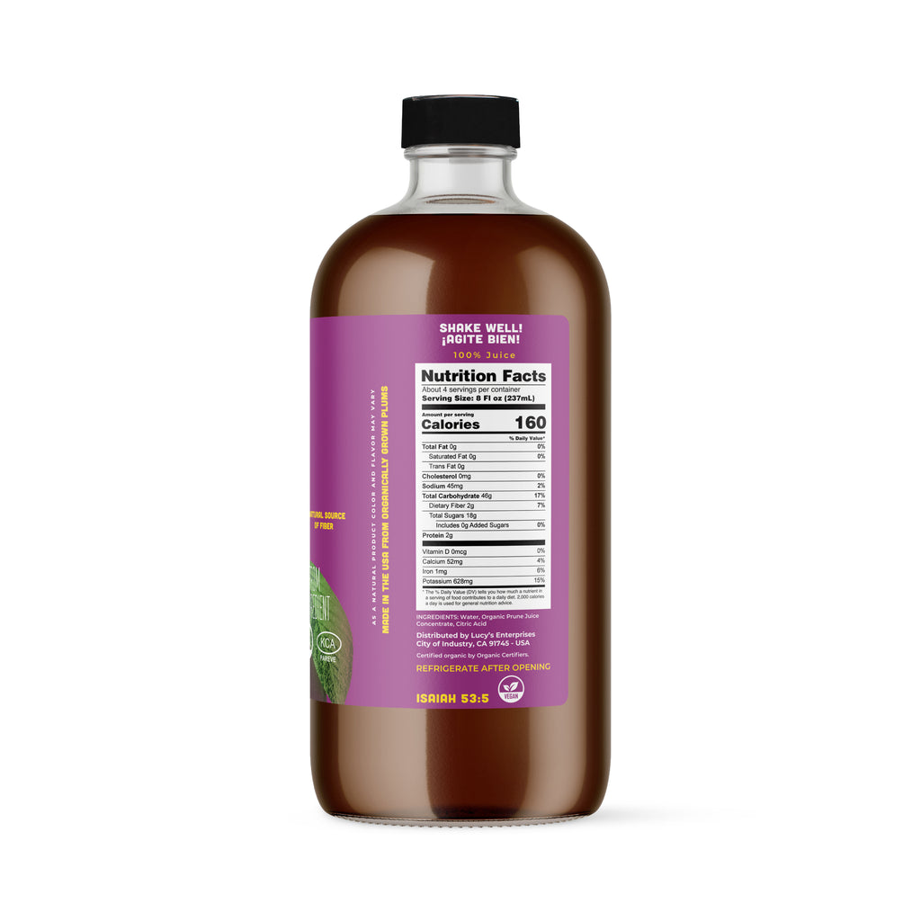 Lucy's Family Owned - Organic Prune Juice