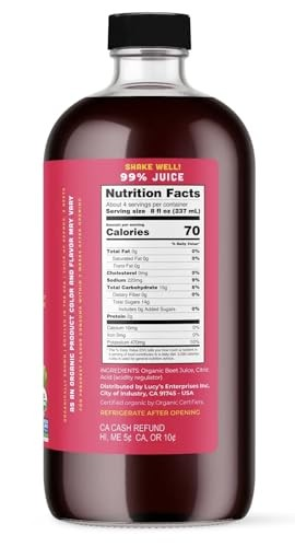 Lucy's Family Owned - Organic Beet Juice