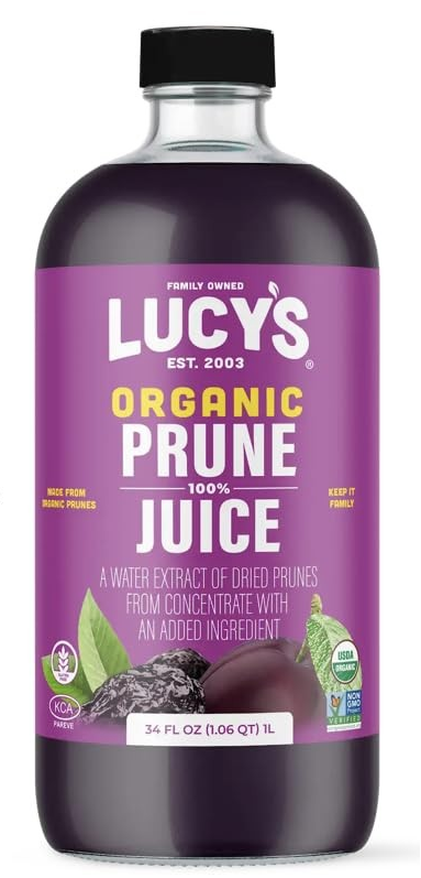 Lucy's Family Owned - Organic Prune Juice