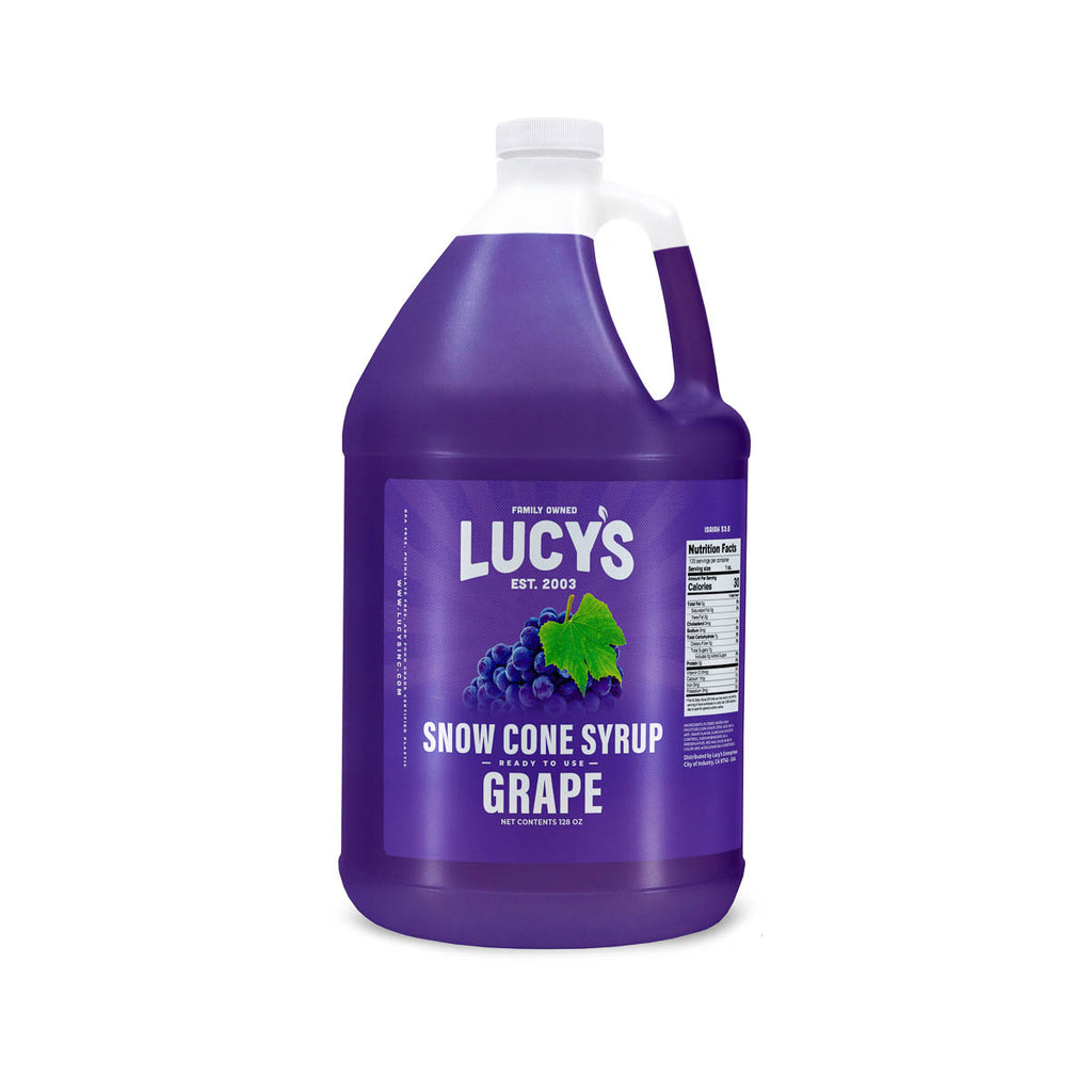 Grape Snow Cone Syrup 1 Gallon