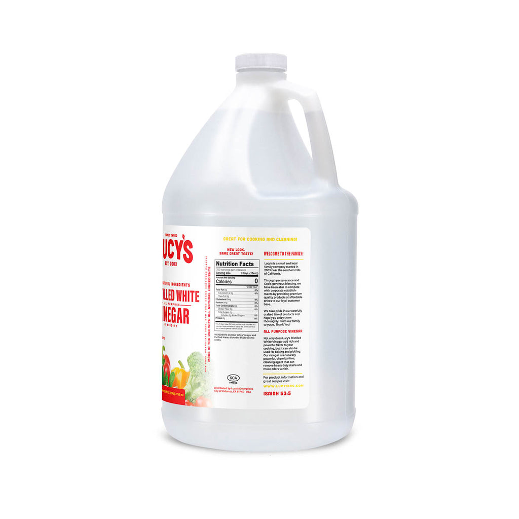 All Natural Distilled White Vinegar 1 Gallon