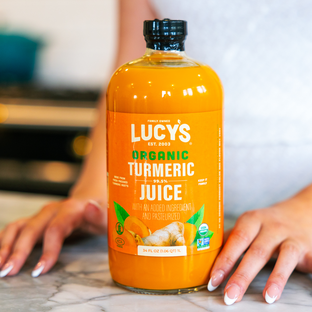 Lucy's Family Owned - Organic Turmeric Juice