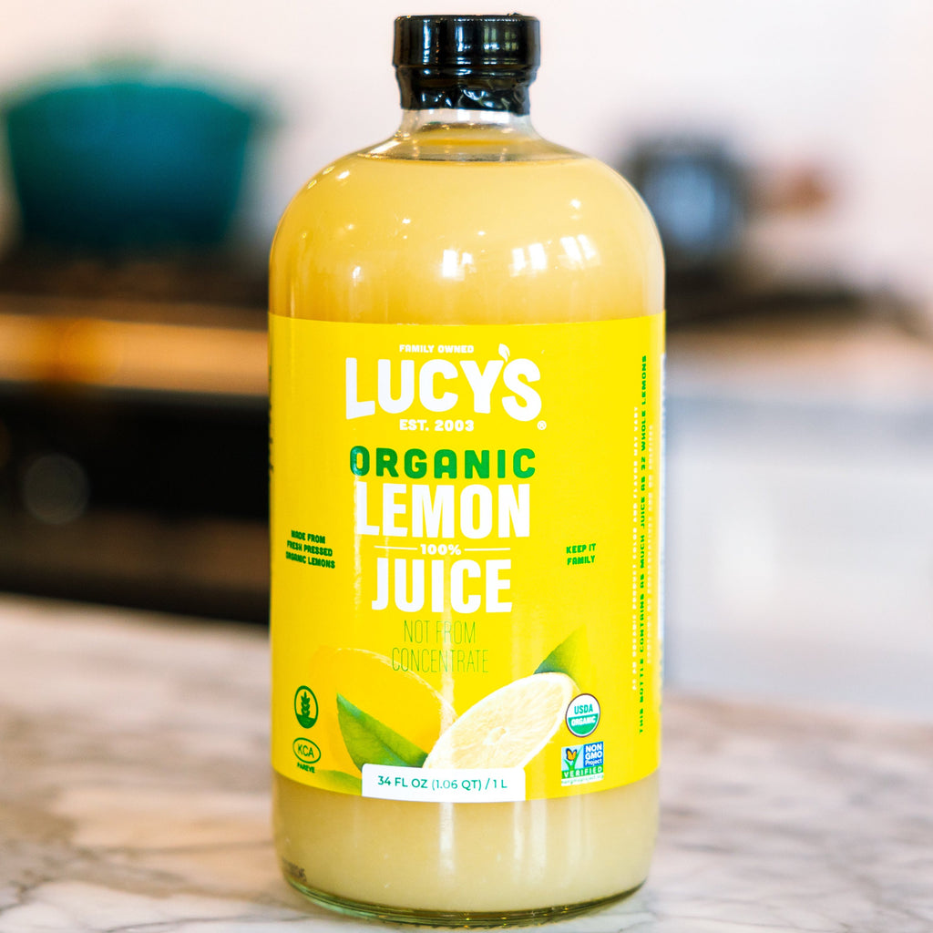 Lucy's Family Owned - Organic Lemon Juice