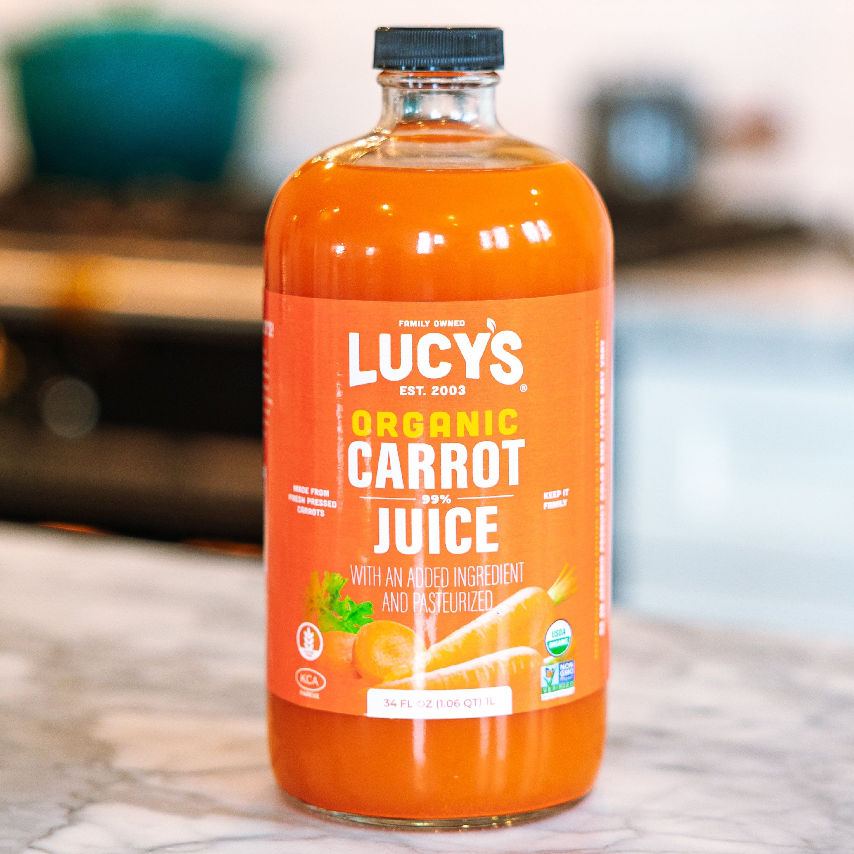 Lucy's Family Owned - Organic Carrot Juice – Lucy's Inc