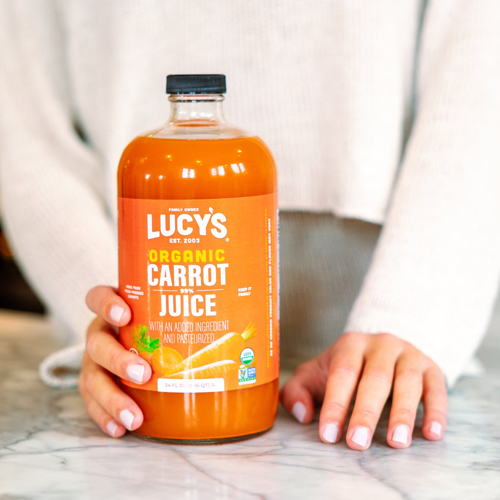 Lucy's Family Owned - Organic Carrot Juice