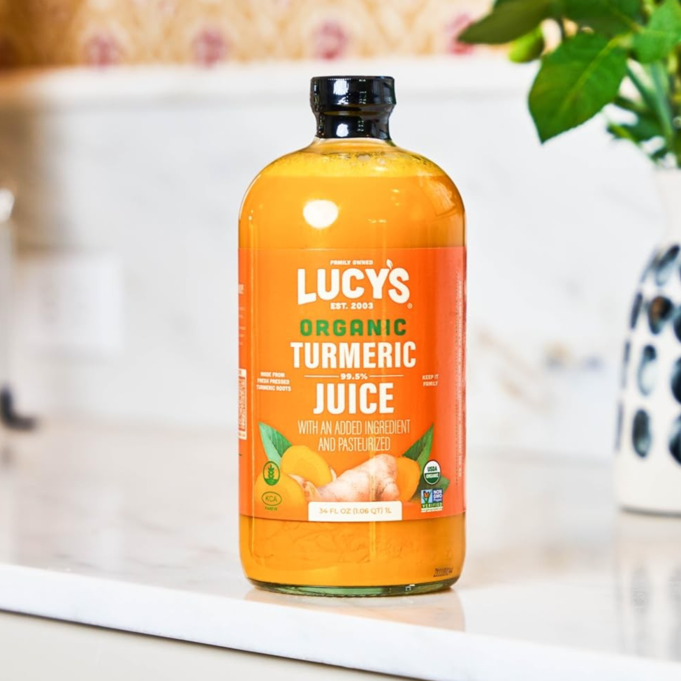 Lucy's Family Owned - Organic Turmeric Juice