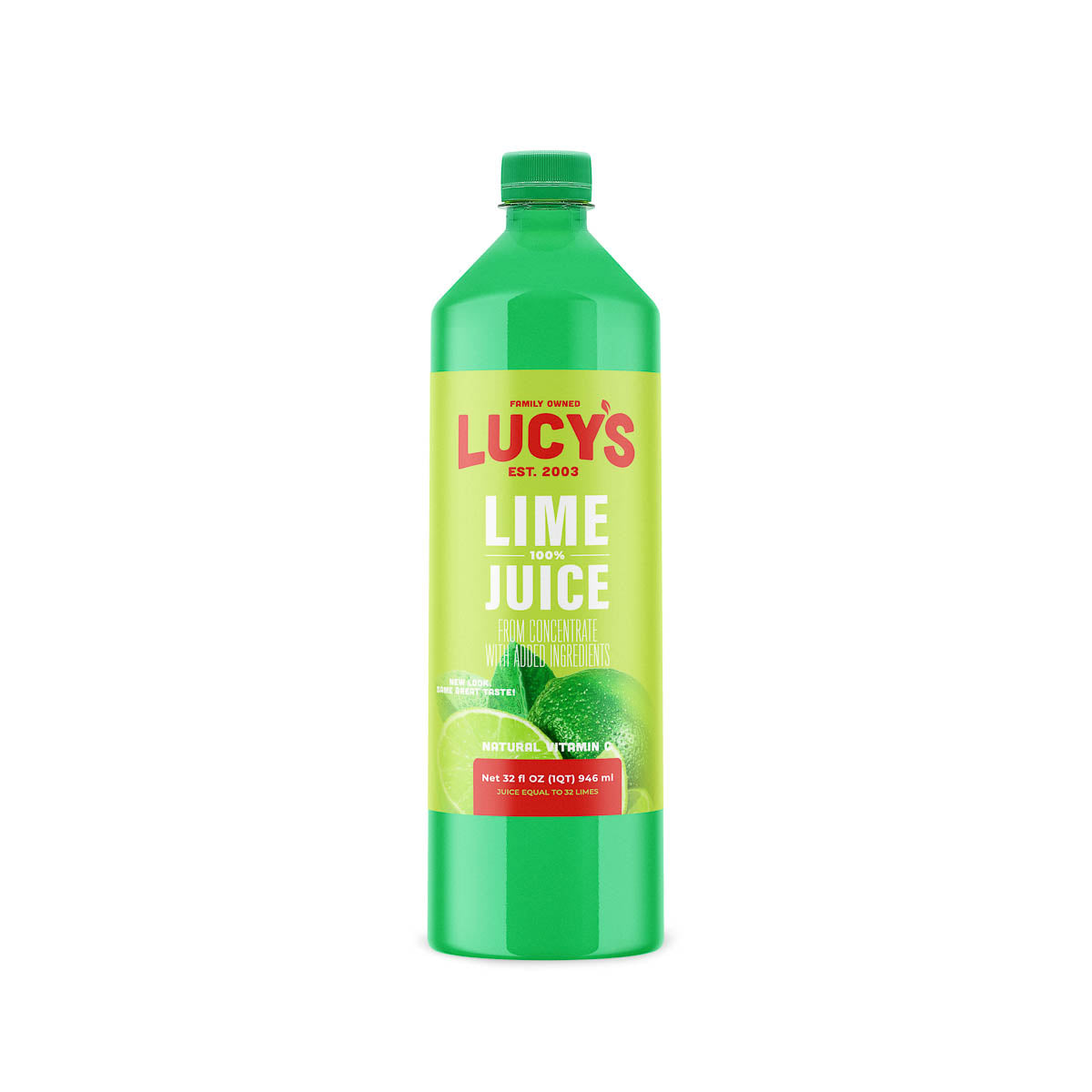 100 Lime Juice 1 Gallon Lucy's Inc