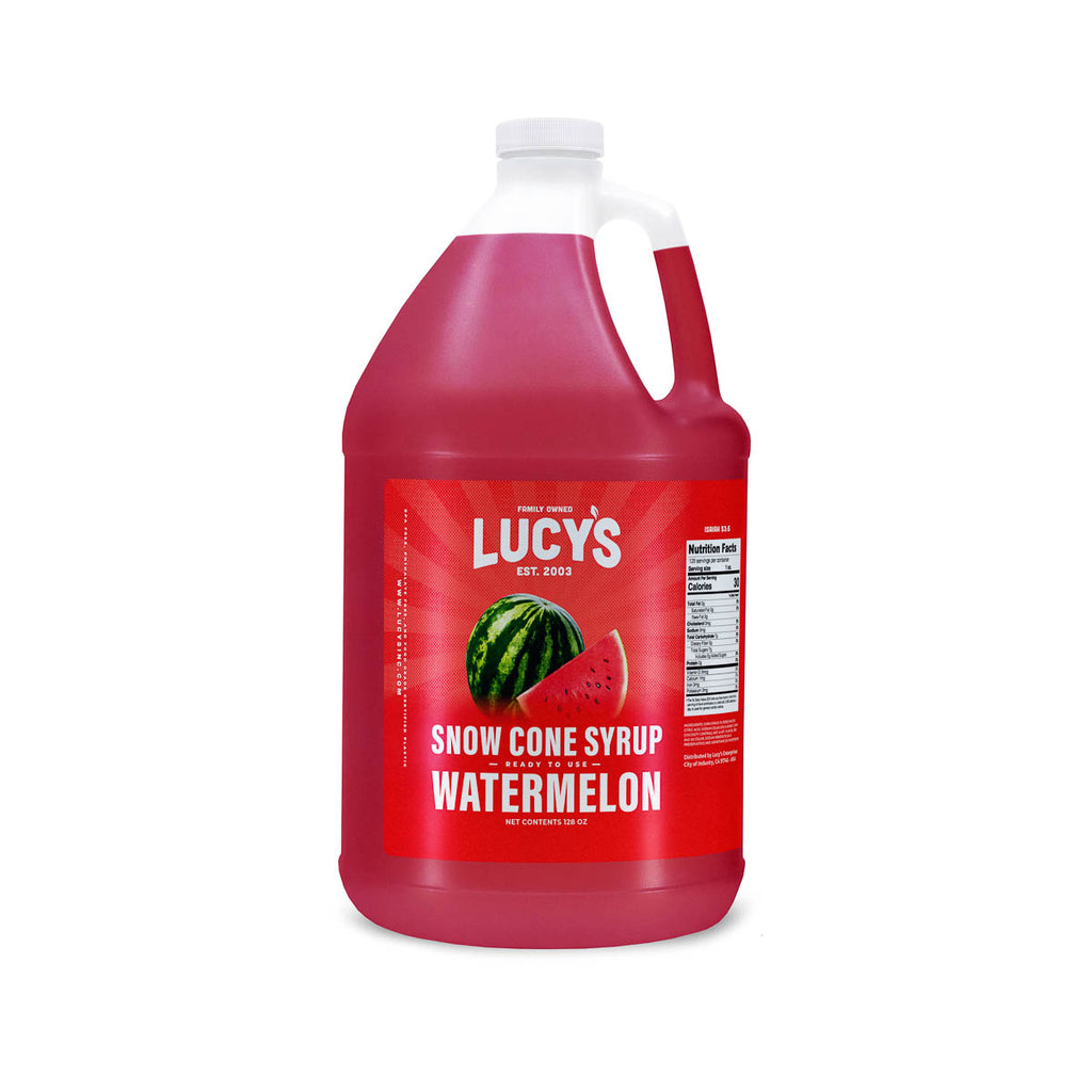 Watermelon Snow Cone Syrup 1 Gallon